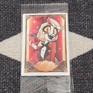 Hazbin Hotel Charlie Morningstar 1st Edition Foil Trading Card NYCC Exclusive